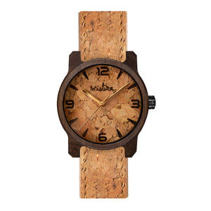 New Unisex Mistura Timepieces good Fine Wood Quartz Analog Eco Friendly Watch (E307)